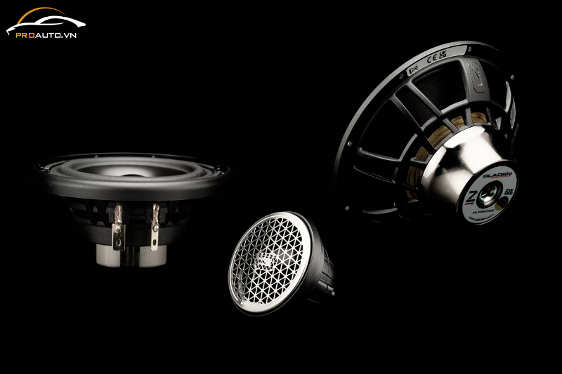 Kinh nghiệm đô loa ô tô Gladen Zeta 165.3 chính hãng