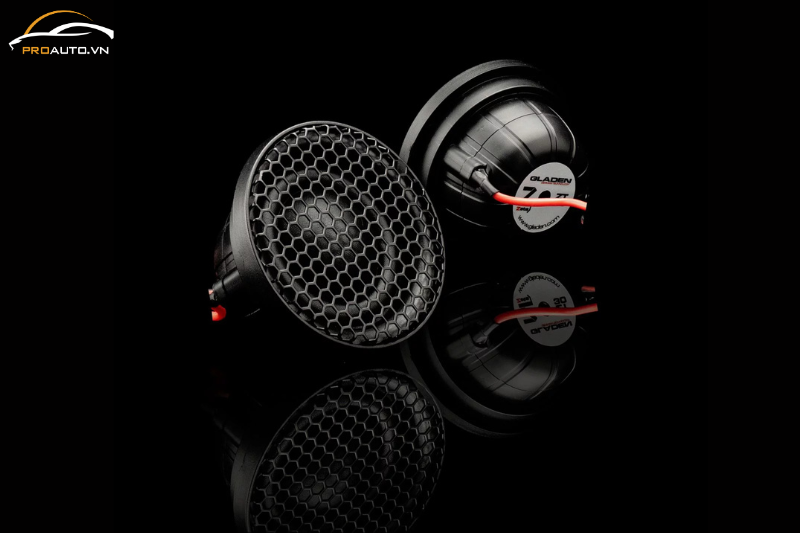 Tweeter Gladen Zeta 165.3 70 30mm treble mượt, chi tiết