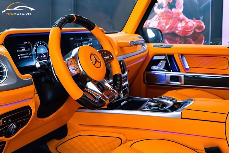 Bọc da vô lăng xe ô tô