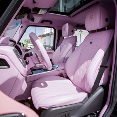 Bọc ghế da xe Mercedes bằng da Nappa