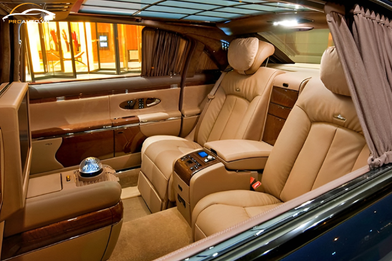 Bọc ghế da xe Mercedes Maybach 62 bản cao cấp