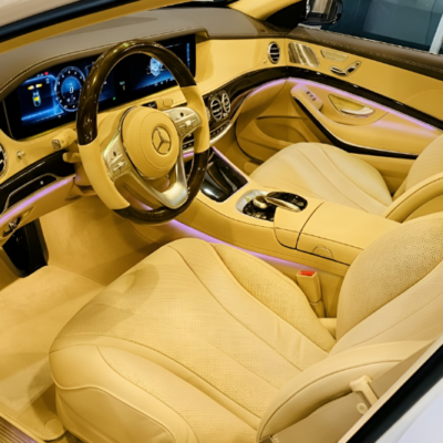 Bọc ghế da xe Mercedes S450 ấn tượng