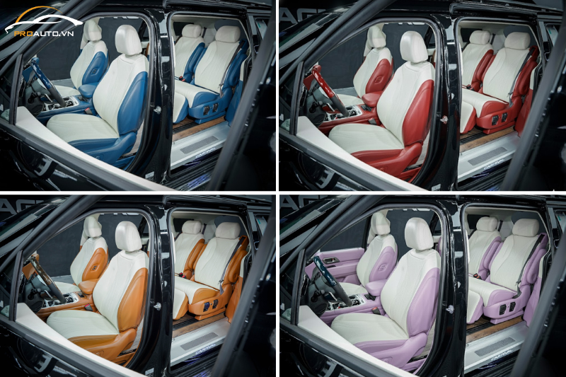 Kia Carnival bọc ghế da ô tô