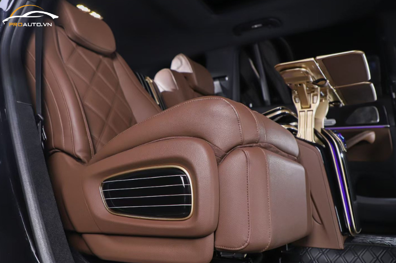 Bệ đỡ bắp chân ghế Hongyi SUV Throne 3.0 chỉnh điện