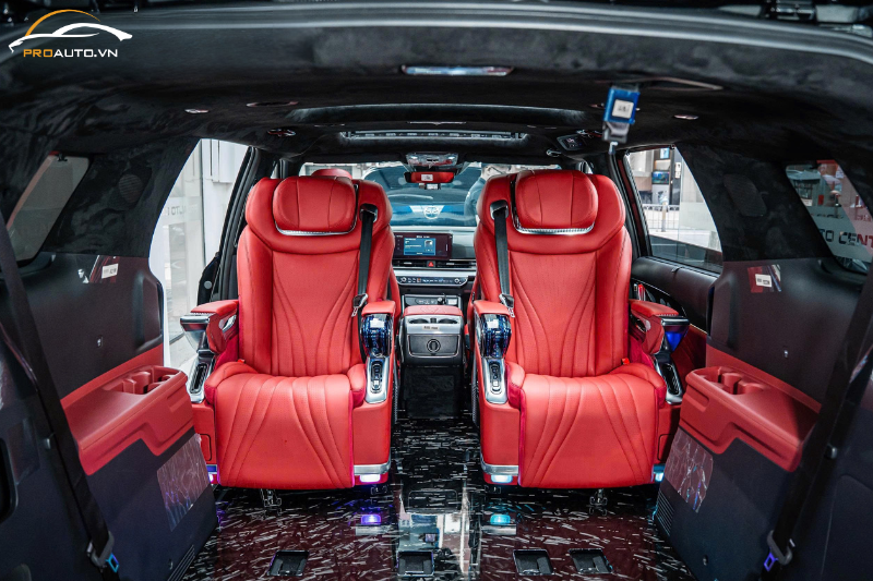 Độ Ford Transit limousine 16 chỗ gói cao cấp