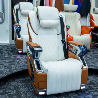 Độ Ford Transit limousine 16 chỗ gói thương gia