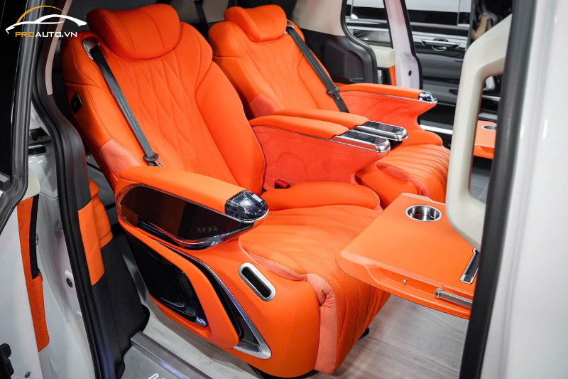 Độ Mercedes limousine 16 chỗ gói nâng cao