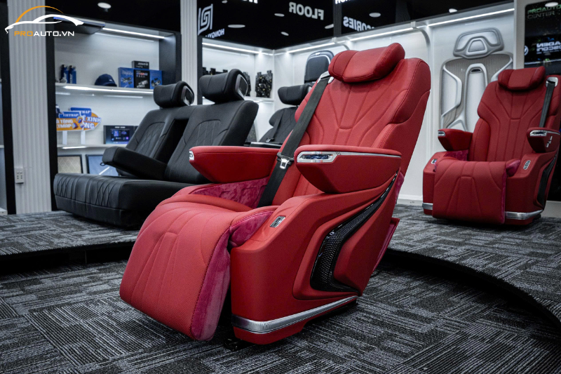 Độ Mercedes limousine 16 chỗ gói tiêu chuẩn