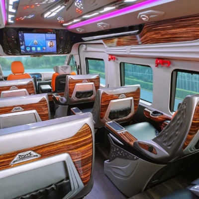 Kinh nghiệm độ Solati limousine 16 chỗ sang, chất