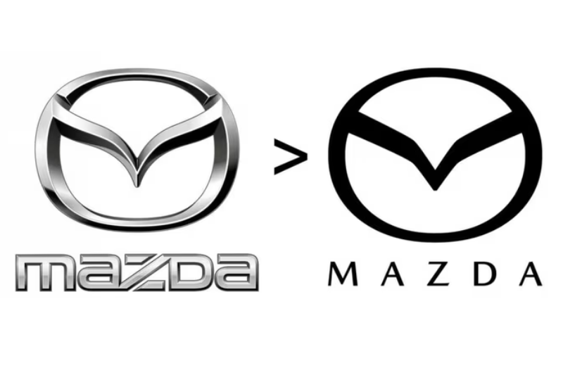 Logo Mazda mới chính thức ra mắt