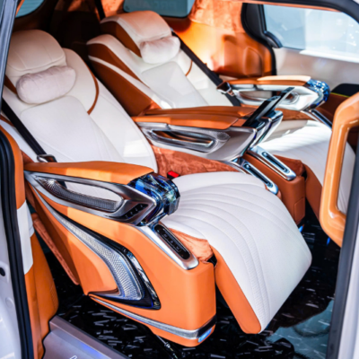 Nâng cấp limousine 16 chỗ vơi gói thương gia