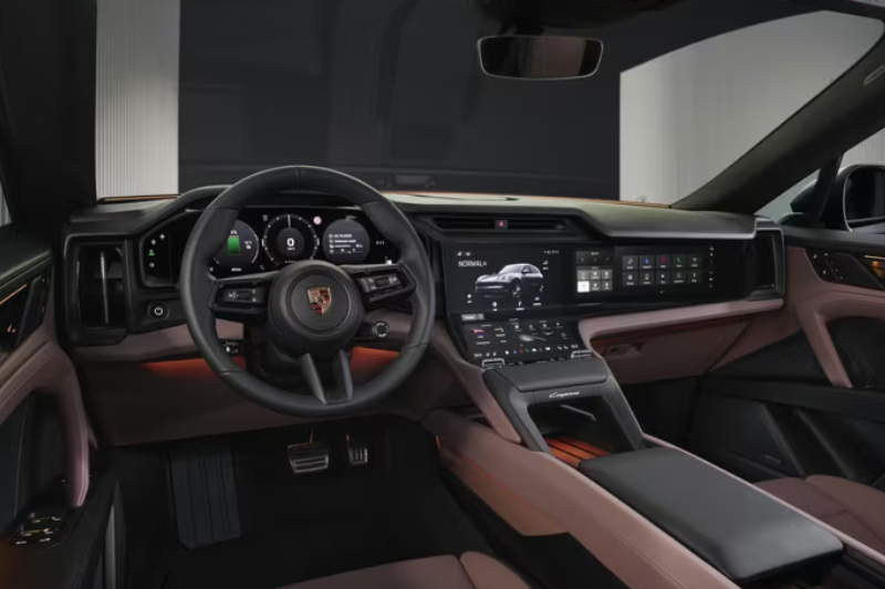 Nội thất & trải nghiệm công nghệ Porsche Cayenne