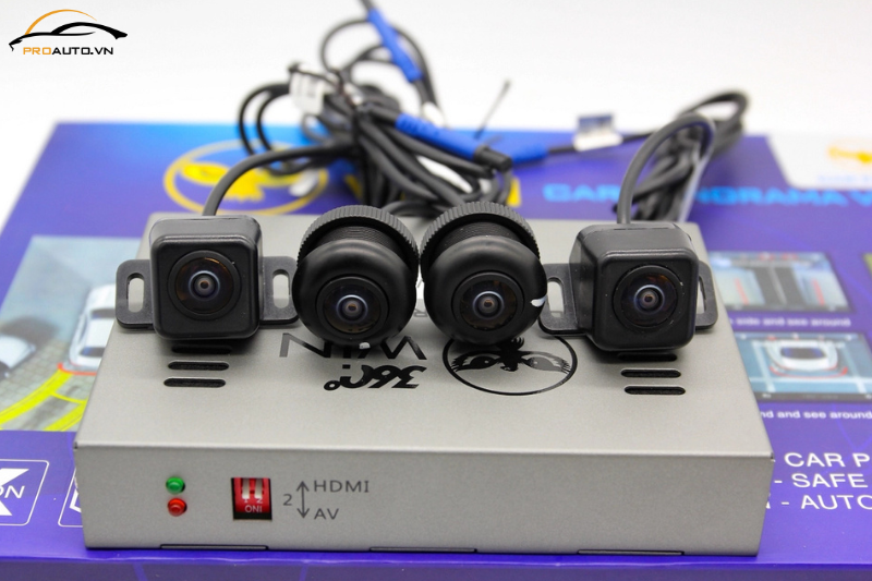 Phụ kiện đồ chơi xe điện BYD với camera 360