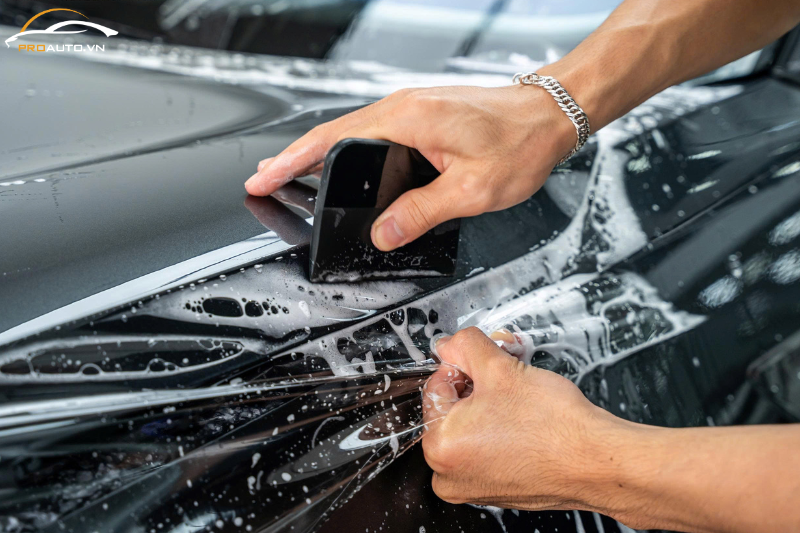 PPF Rayno Onyxhield hiển thị màu sơn sống động