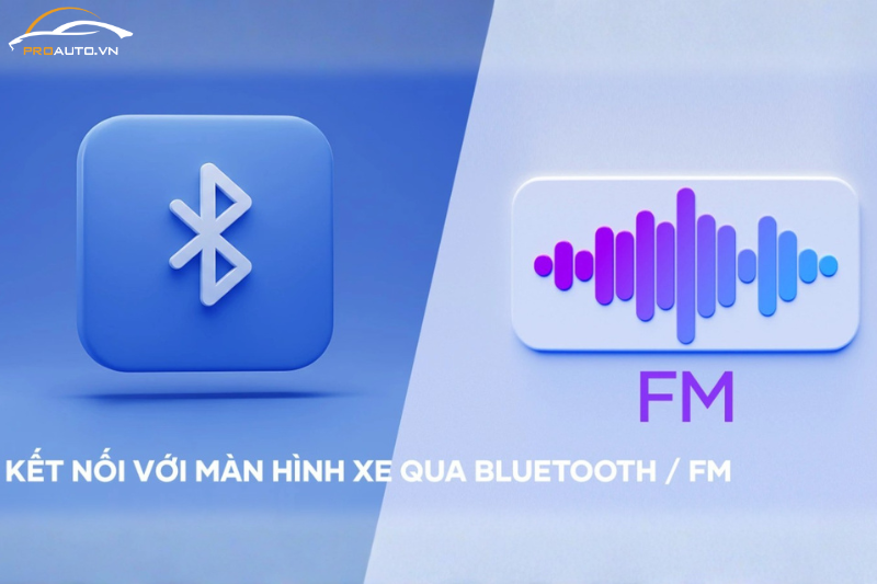Bluetooth / FM hỗ trợ âm thanh cho camera hành trình ô tô V740