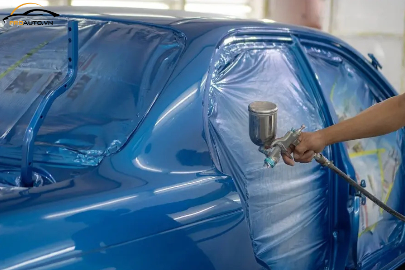 Đồng sơn ô tô - Thực hiện sơn ô tô