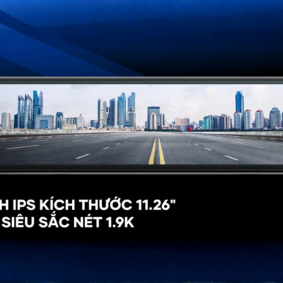 Màn hình IPS 11.26” trên camera hành trình Vietmap V740