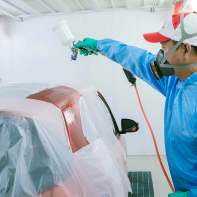 Quy trình sơn xe ô tô an toàn, chuẩn kỹ thuật