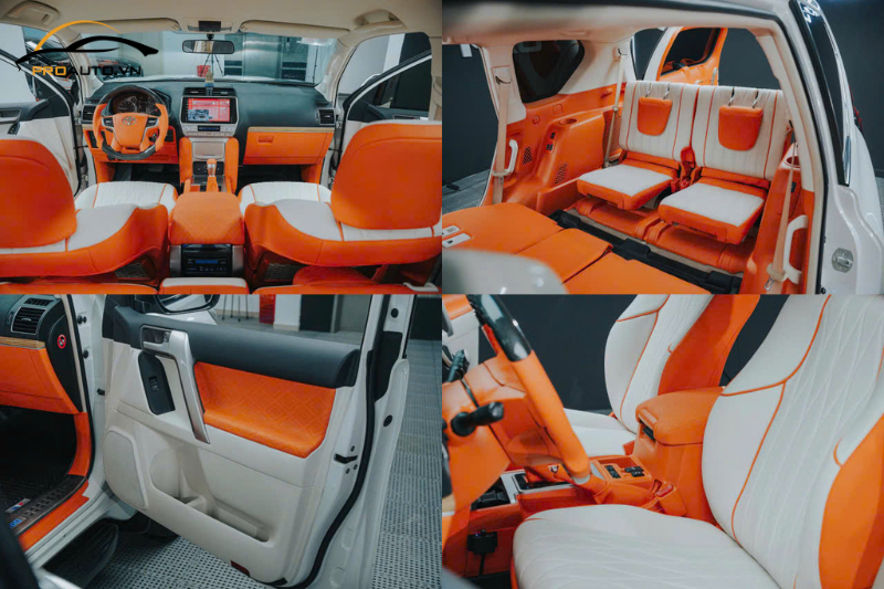 Sơn nhựa đổi màu nội thất cho xe Toyota